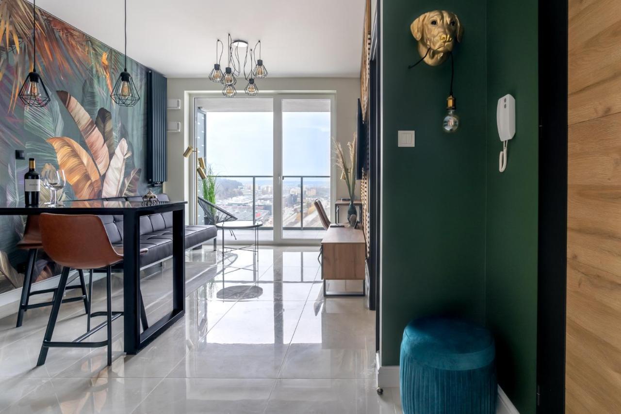 Apartament 1612 Modern Tower Gdynia Dış mekan fotoğraf