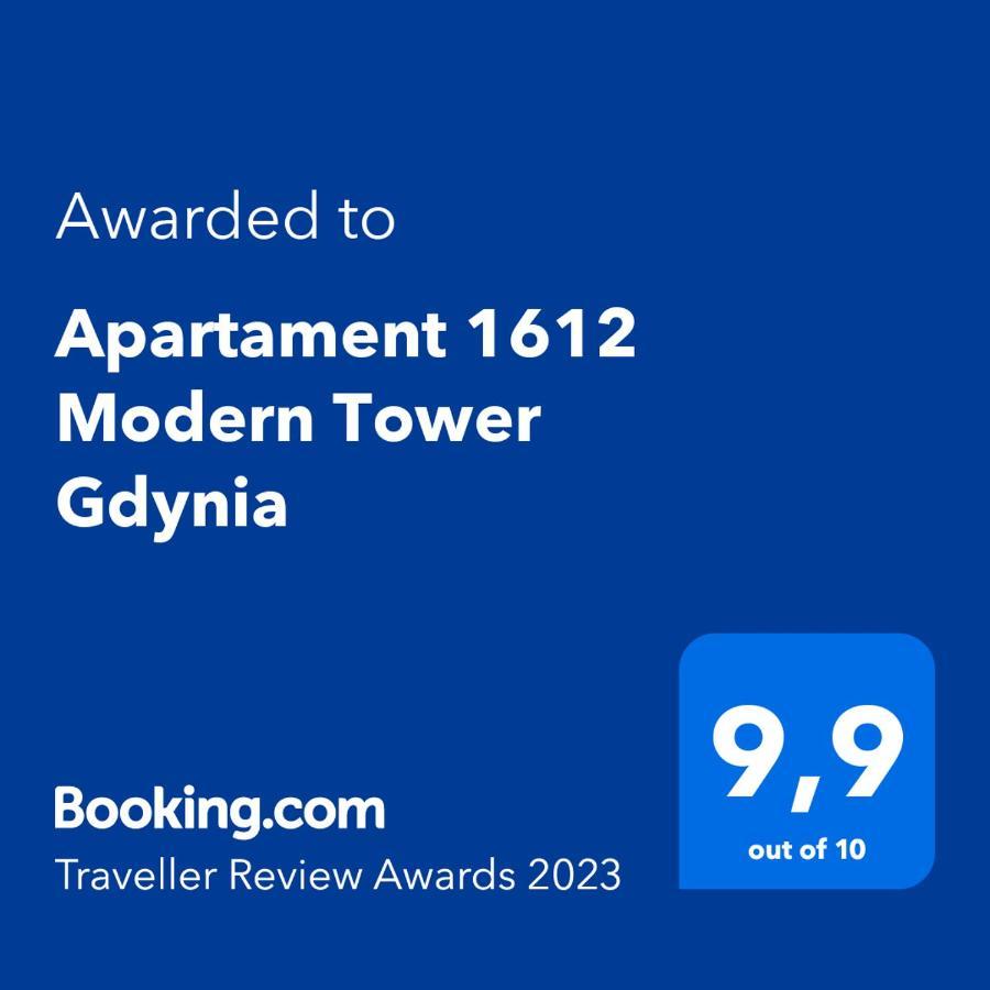 Apartament 1612 Modern Tower Gdynia Dış mekan fotoğraf