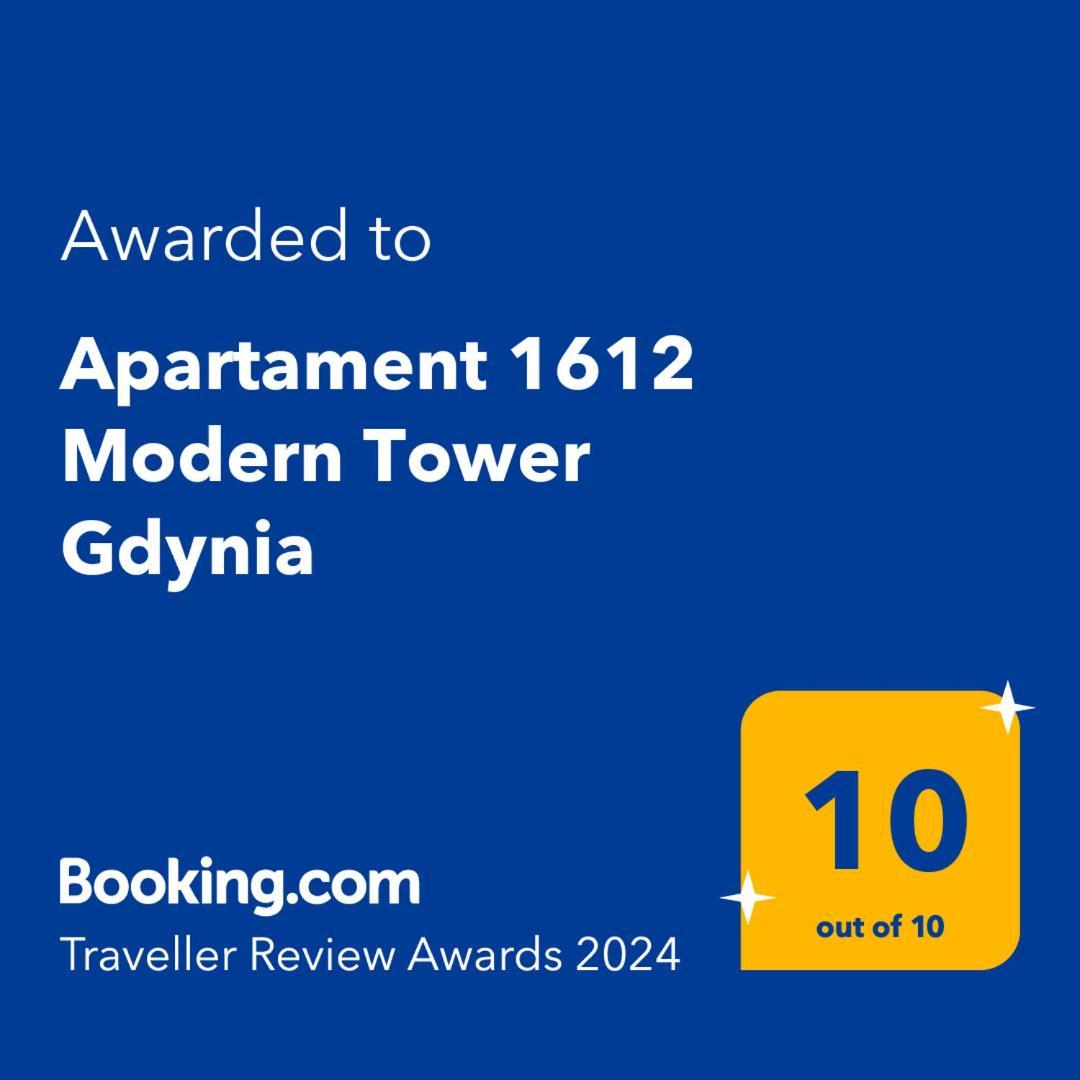 Apartament 1612 Modern Tower Gdynia Dış mekan fotoğraf